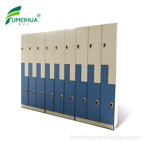 Two Colors Z Shape Locker with RFID Lock